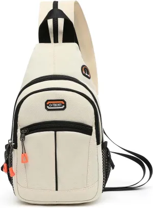Small Sling Bag Crossbody Backpack for Men Women Sling Backpack Hiking Daypack Multipurpose Cross Body Chest Bag