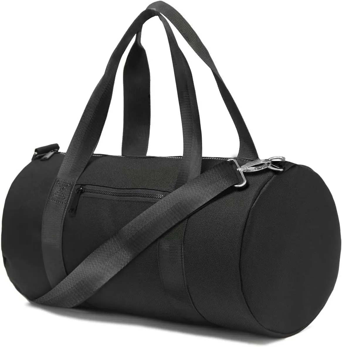 Small Sports Gym Bag 20 Inch for Travel Gym Lightweight Duffel Bag for Travel (Black, 20 Inches)
