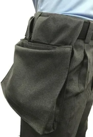 Smitty Umpire BBS383 Deluxe Ball Bag with Expandable Insert (Charcoal Grey)