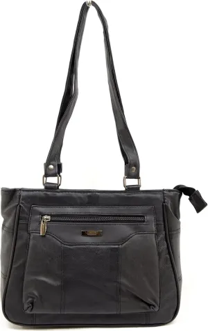 SNUGRUGS Ladies/Womens Super Soft Nappa Leather Shoulder Bag/Handbag