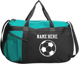 Soccer Sports Duffel Custom Name Soccer Bag: Gym Duffel Bag