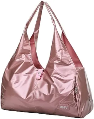 Soft Nylon Shoulder Bag for Gym & Yoga – Stylish Sports Handbag for Workout Gear & Essentials