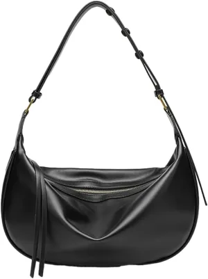 Soft Vegan Leather Shoulder Bag for Women Large Dumpling Tote Purse Ladies Crossbody Satchel Fashion Designer Handbag