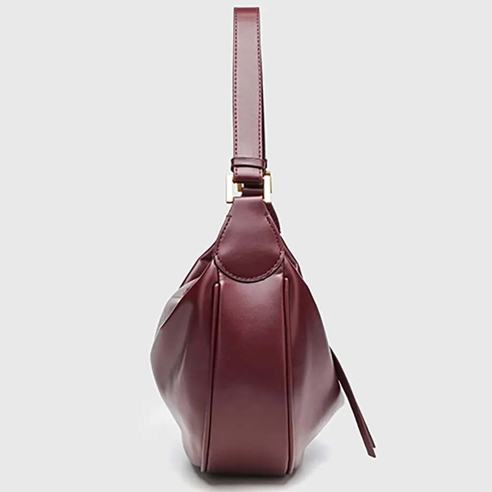 Soft Vegan Leather Shoulder Bag for Women Large Dumpling Tote Purse Ladies Crossbody Satchel Fashion Designer Handbag