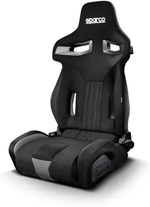 Sparco Sport Seat R333 - Black/Grey - Reclinable