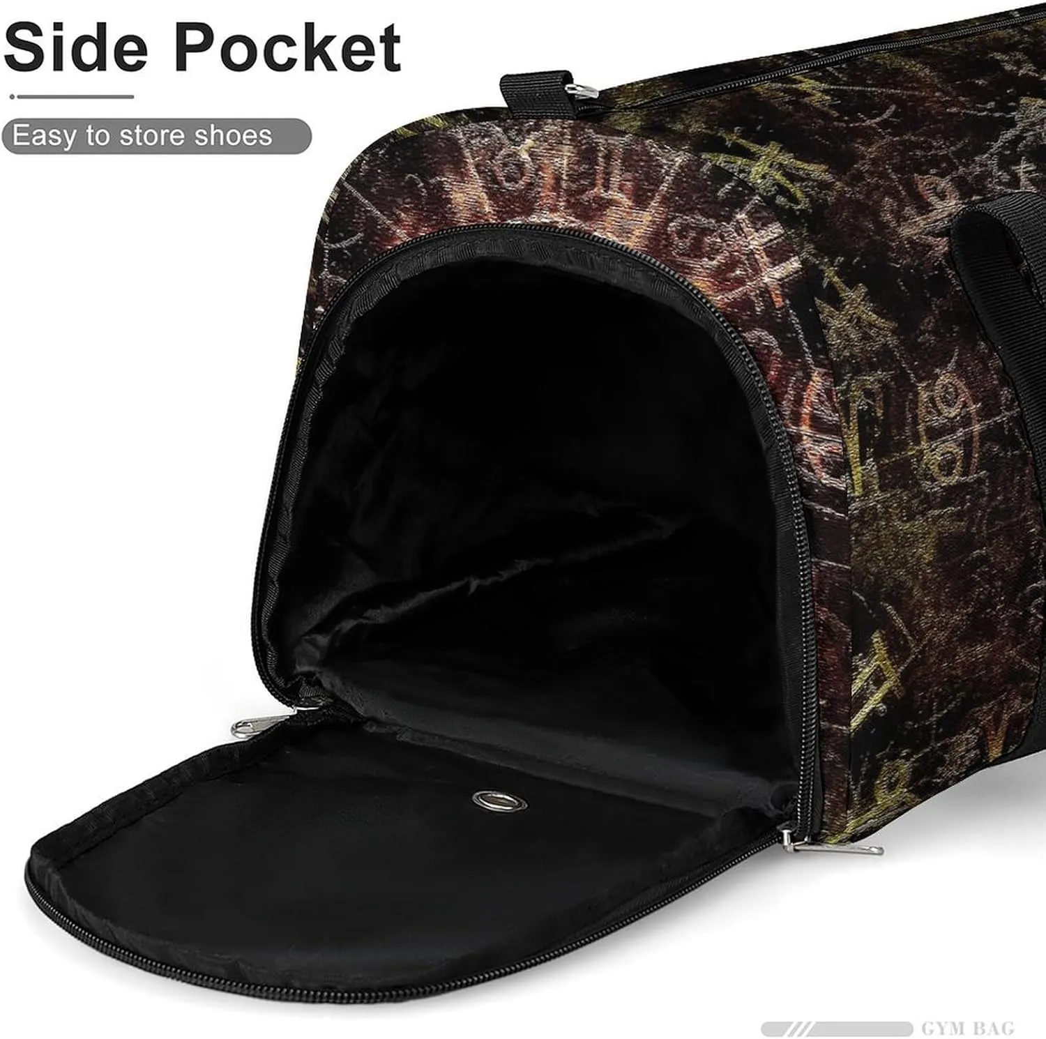 Sport Gym Duffel with Shoe Compartment Wet Pocket, Horoscope-pattern Shoulder Travel Bag for Women Men, style-1