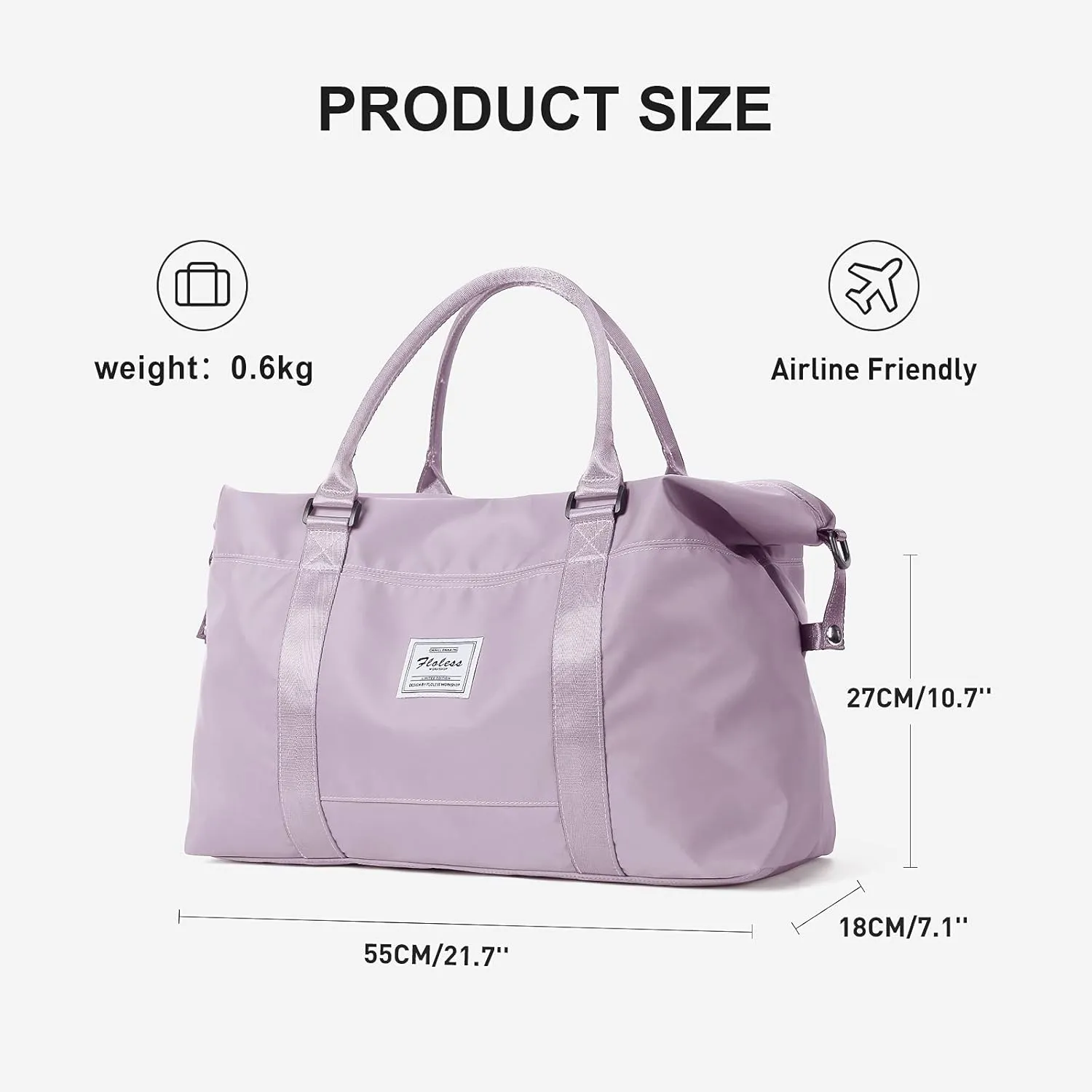 Sport Large Gym Tote Weekender Carry On Airplane Beach Overnight Waterproof Wet Bag