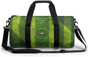Sports Football Football Field Gym Bag Workout Sports Bag Lightweight Tote Duffel Bag Travel Weekender Bag for Women Men