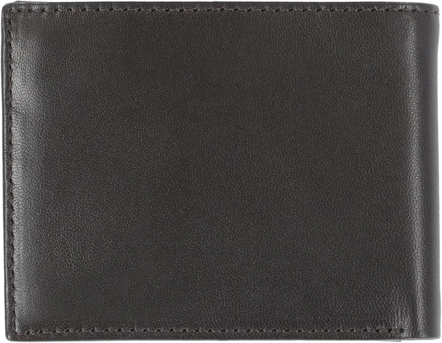 Steve Madden Men's Slim Leather Wallet with Extra Capacity Attached Flip Pockets