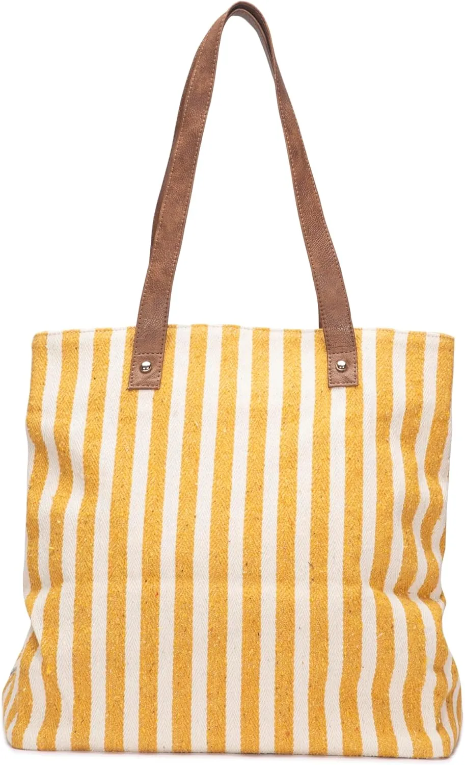 Sturdy & Long Lasting Stripe Three Pocket Bag|Multipurpose Tote Bag|Dimension - 36x36x23|Capacity - 30L
