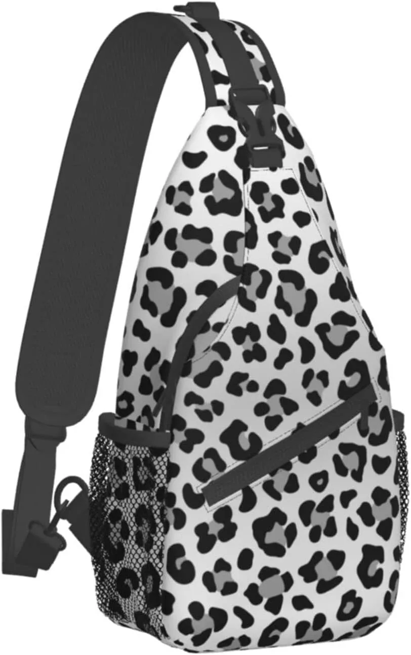 Stylish Chest Sling Bag Crossbody Shoulder Backpack Adjustable Lightweight Travel Hiking Casual Daypack Unisex