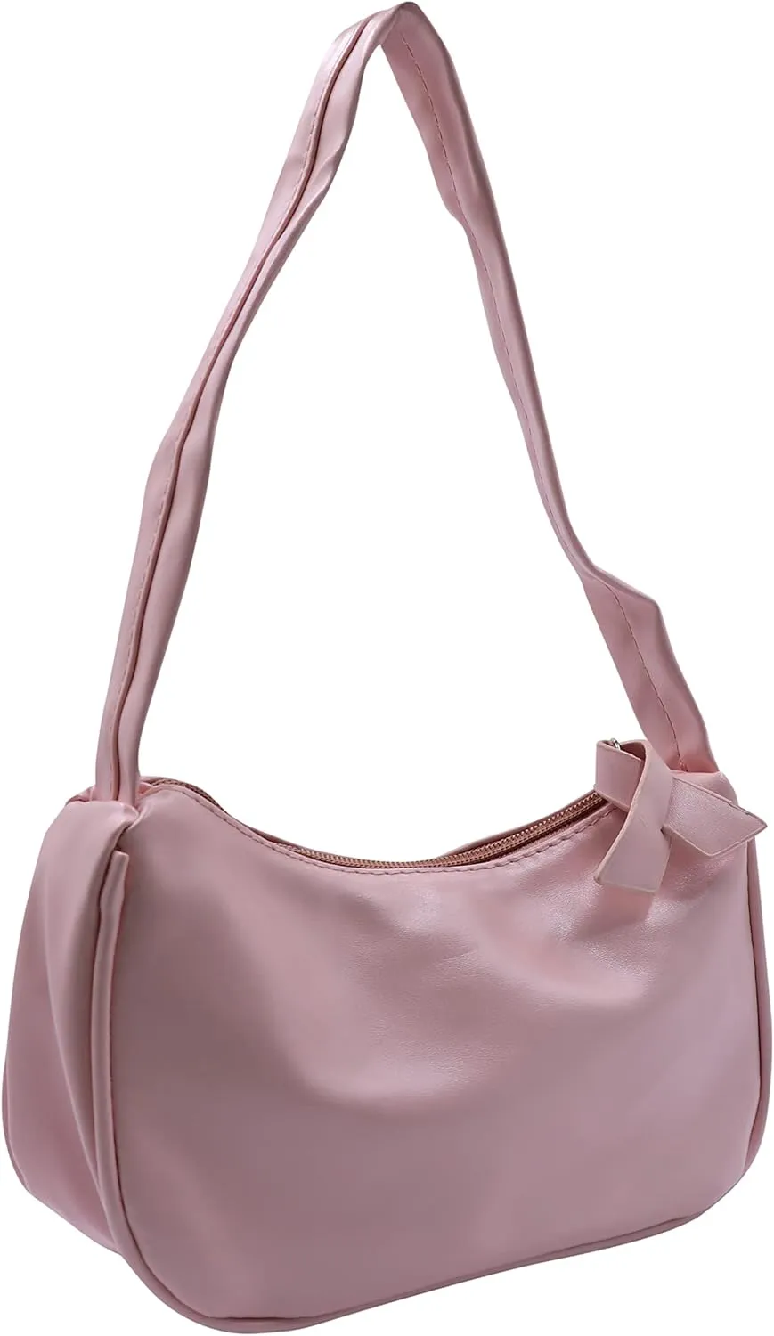 Suillty Women Vintage Underarm Shoulder Bag PU Leather Small Tote Wallet Handbag Clutch Purse