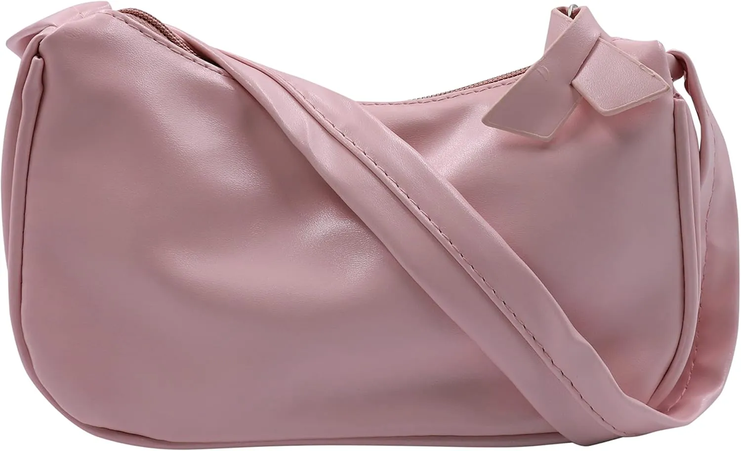 Suillty Women Vintage Underarm Shoulder Bag PU Leather Small Tote Wallet Handbag Clutch Purse