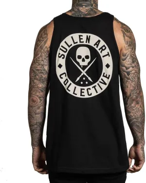 Sullen Men's Summer Tank Tattoo Lifestyle Graphic Art Sleeveless Soft Premium Tank Top