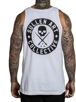 Sullen Men's Summer Tank Tattoo Lifestyle Graphic Art Sleeveless Soft Premium Tank Top