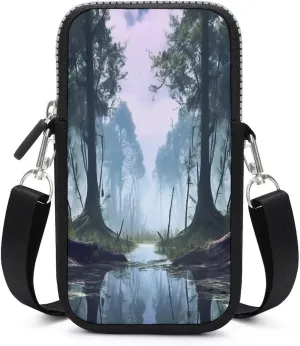 Sunny Arch Small Crossbody Bag for Women,Lightweight Mini Shoulder Bag Wallet Cell Phone Purse For Running,Travel,Commuting