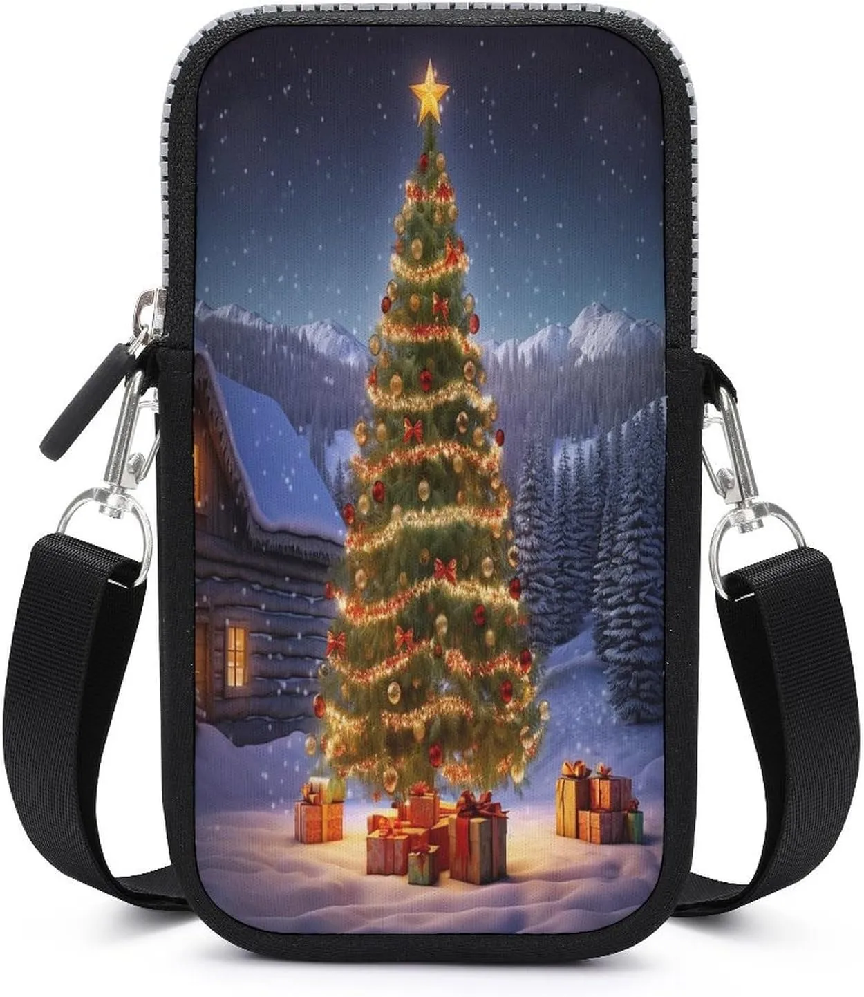 Sunny Arch Small Crossbody Bag for Women,Lightweight Mini Shoulder Bag Wallet Cell Phone Purse For Running,Travel,Commuting