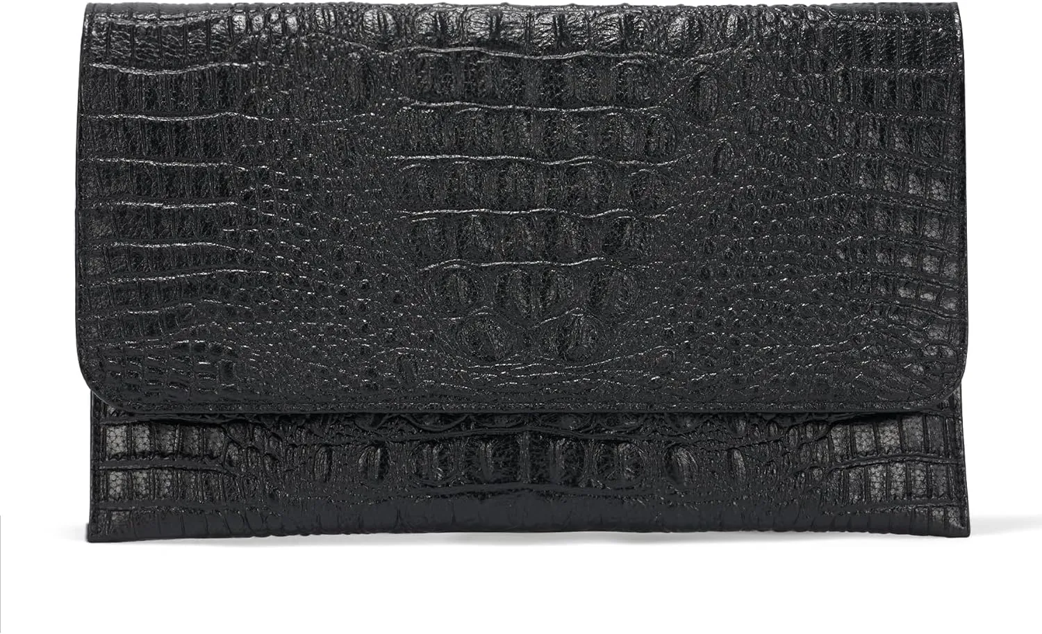 SWEETV Evening Clutch Purses for Women Elegant Wristlet Wallets Crocodile Pattern PU Leather Cross body Purse Formal/Wedding