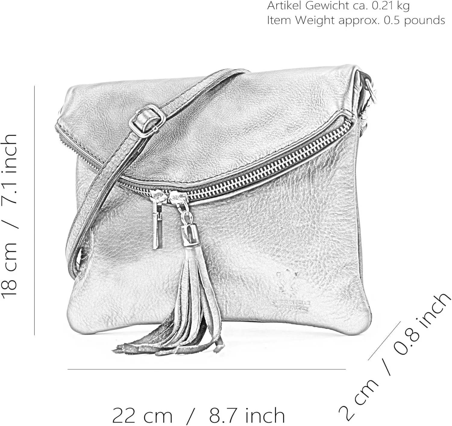 T139LEDER - small shoulder bag italy leather