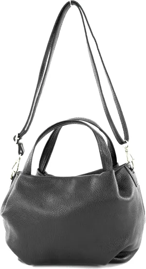T218 - italian women's small handle bag made of leather