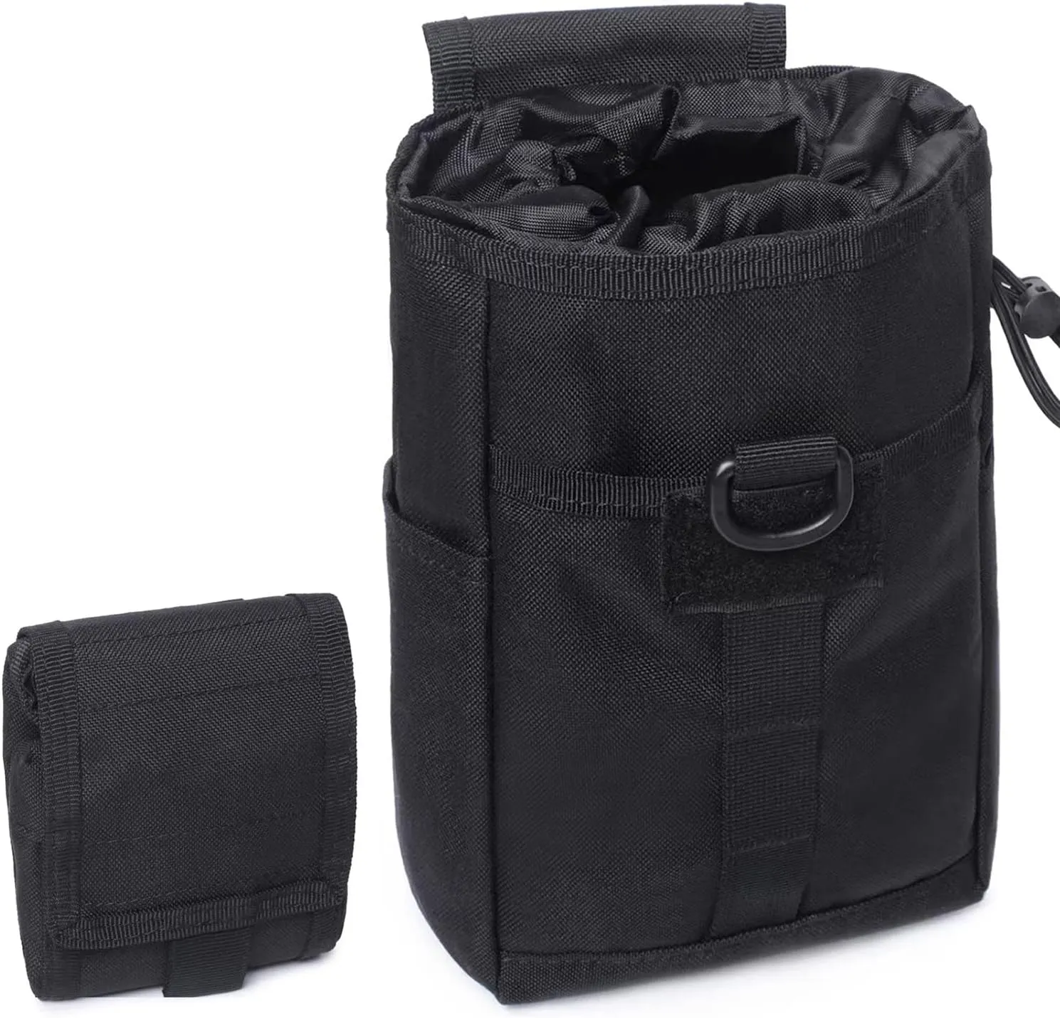 Tactical Molle Dump Pouch Folding Drawstring Magazine Ammo Pouch Military Utility Belt Pouch