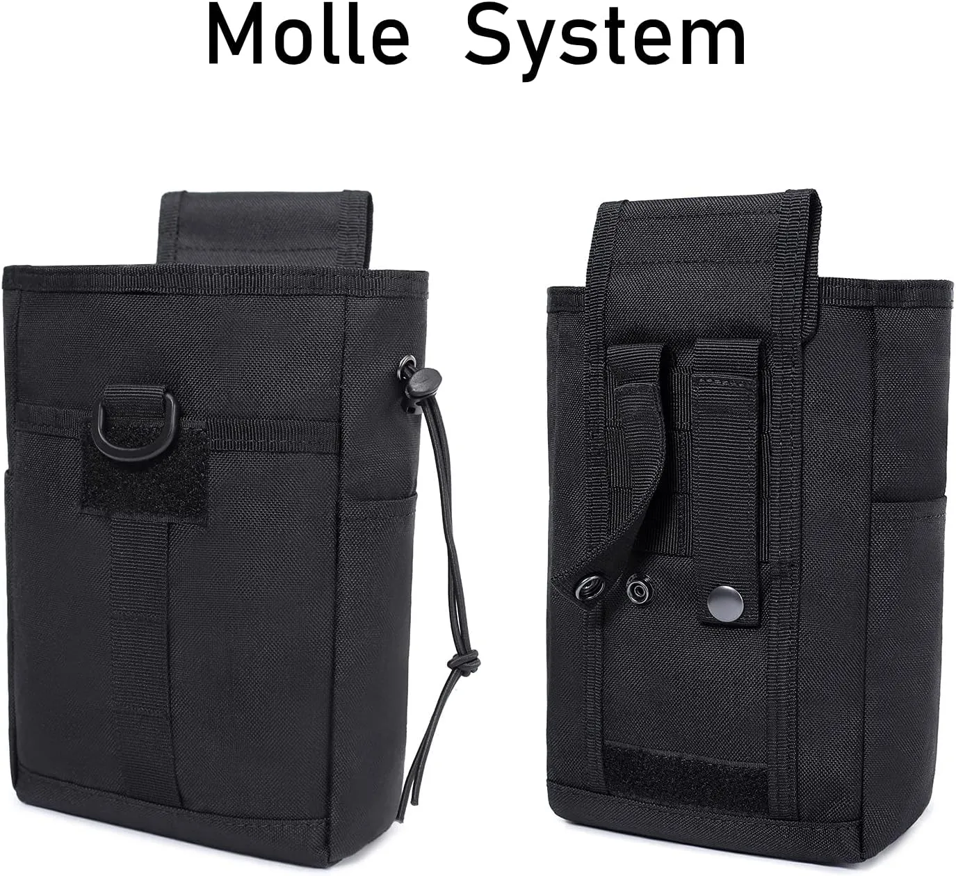 Tactical Molle Dump Pouch Folding Drawstring Magazine Ammo Pouch Military Utility Belt Pouch