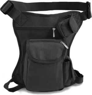 TaktZeit Drop Leg Bag for Men Tactical Thigh Bag Military Thigh Pack Pouch Outdoor Hiking Fishing Thigh Bag