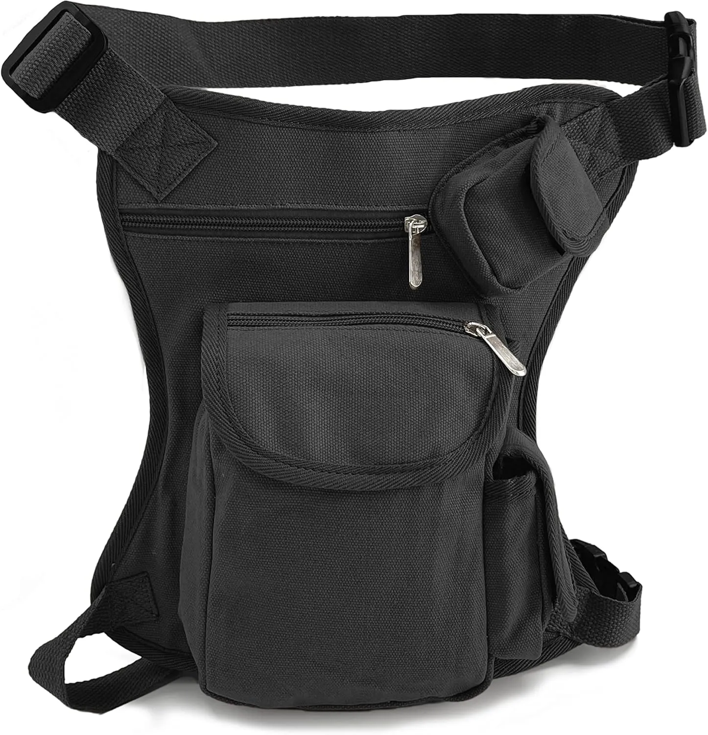 TaktZeit Drop Leg Bag for Men Tactical Thigh Bag Military Thigh Pack Pouch Outdoor Hiking Fishing Thigh Bag