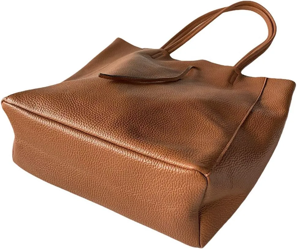 Taylor Tote Shoulder Bag Soft Italian Leather