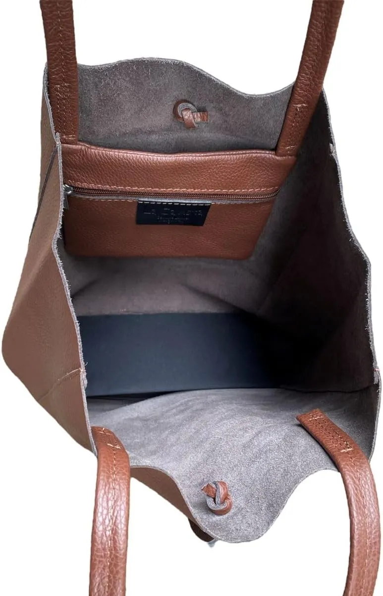 Taylor Tote Shoulder Bag Soft Italian Leather