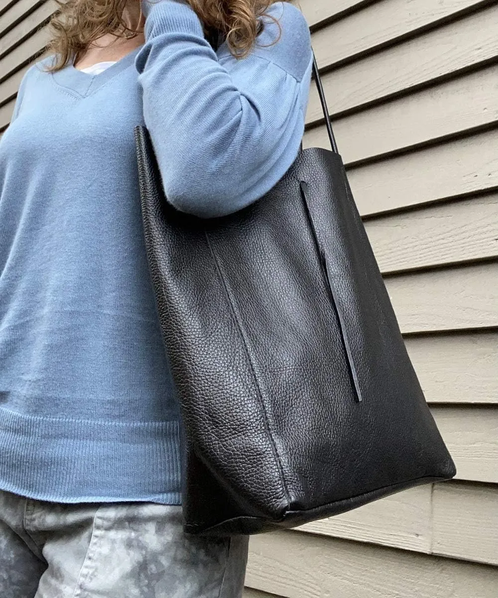 Taylor Tote Shoulder Bag Soft Italian Leather