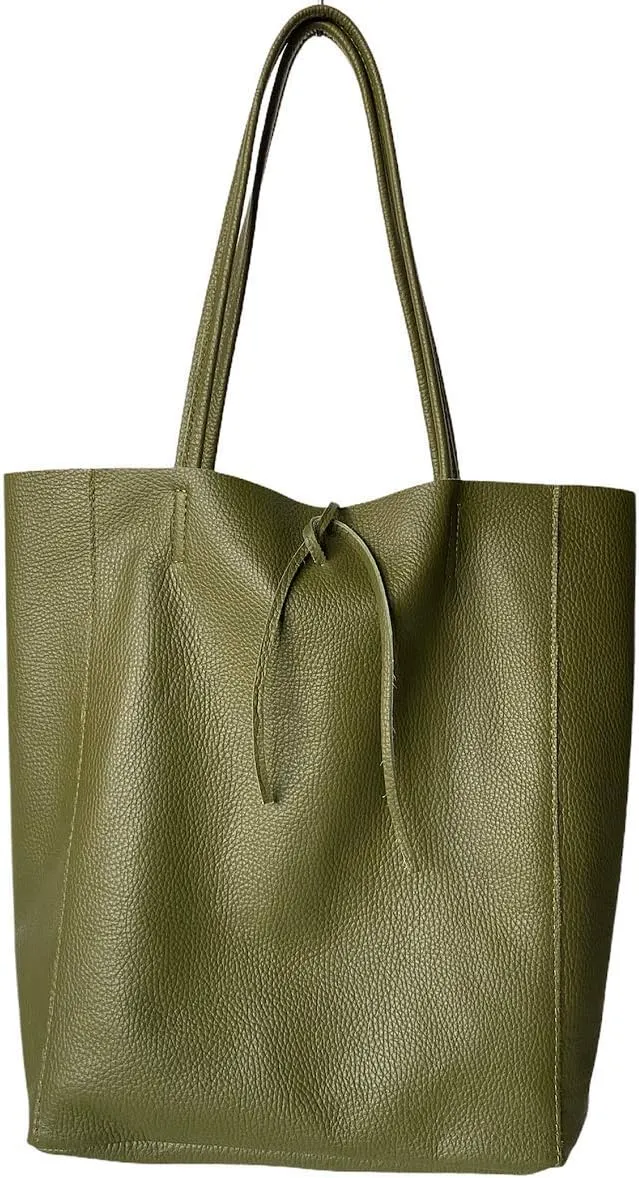 Taylor Tote Shoulder Bag Soft Italian Leather