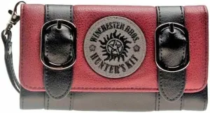 TCB Creations Supernatural Winchester Bros Burgundy Womens Hand Purse Clutch Wallet