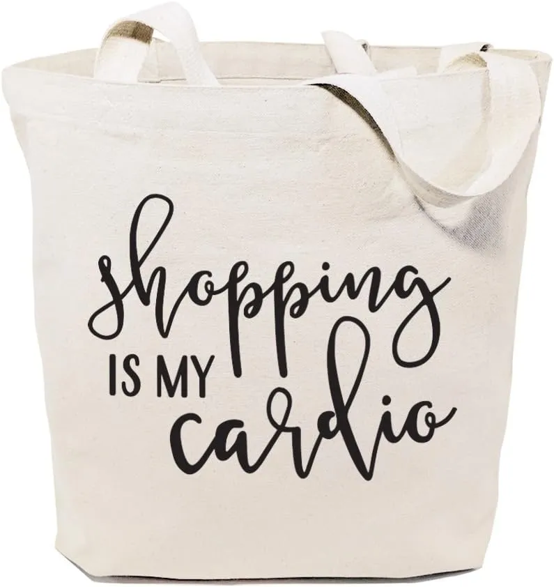 The Cotton & Canvas Co. Beach, Grocery, Farmers Market, Shopping and Travel Reusable Shoulder Tote and Handbag …