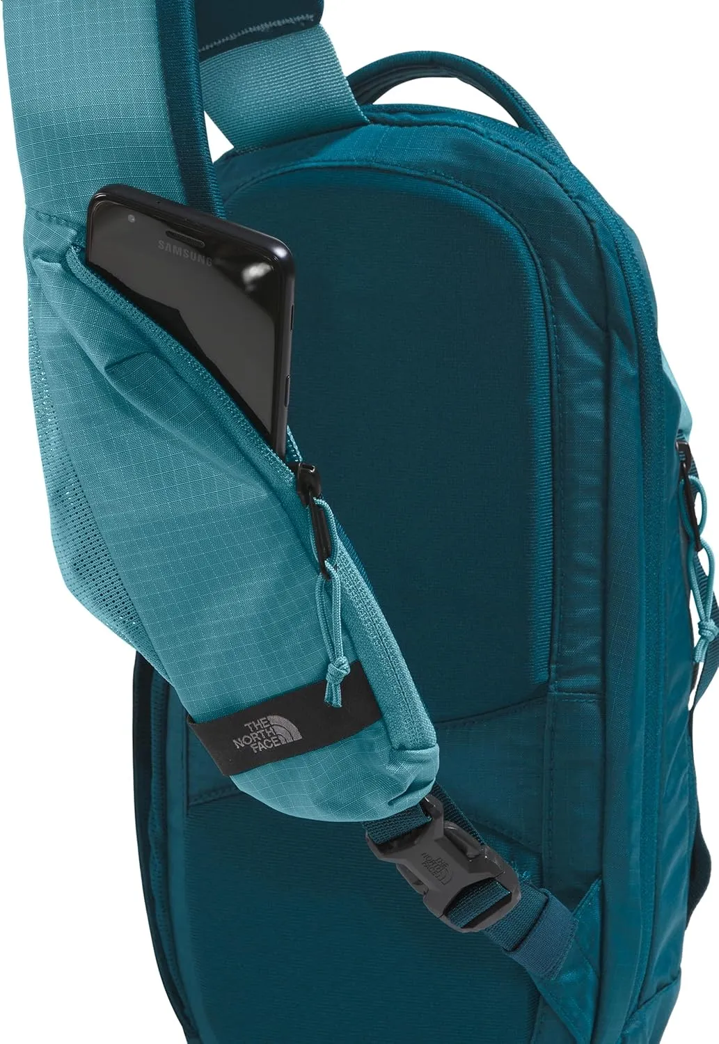 THE NORTH FACE Borealis Sling Bag, Algae Blue/Midnight Petrol, One Size