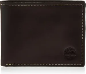 Timberland Men's Sportz Quad Leather Passcase Wallet