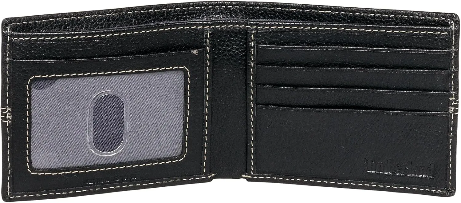 Timberland Men's Sportz Quad Leather Passcase Wallet