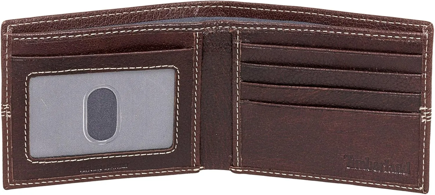 Timberland Men's Sportz Quad Leather Passcase Wallet