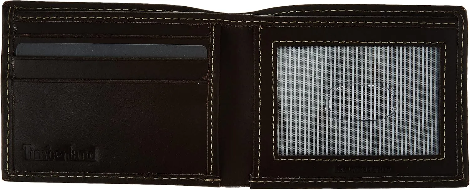 Timberland Men's Sportz Quad Leather Passcase Wallet