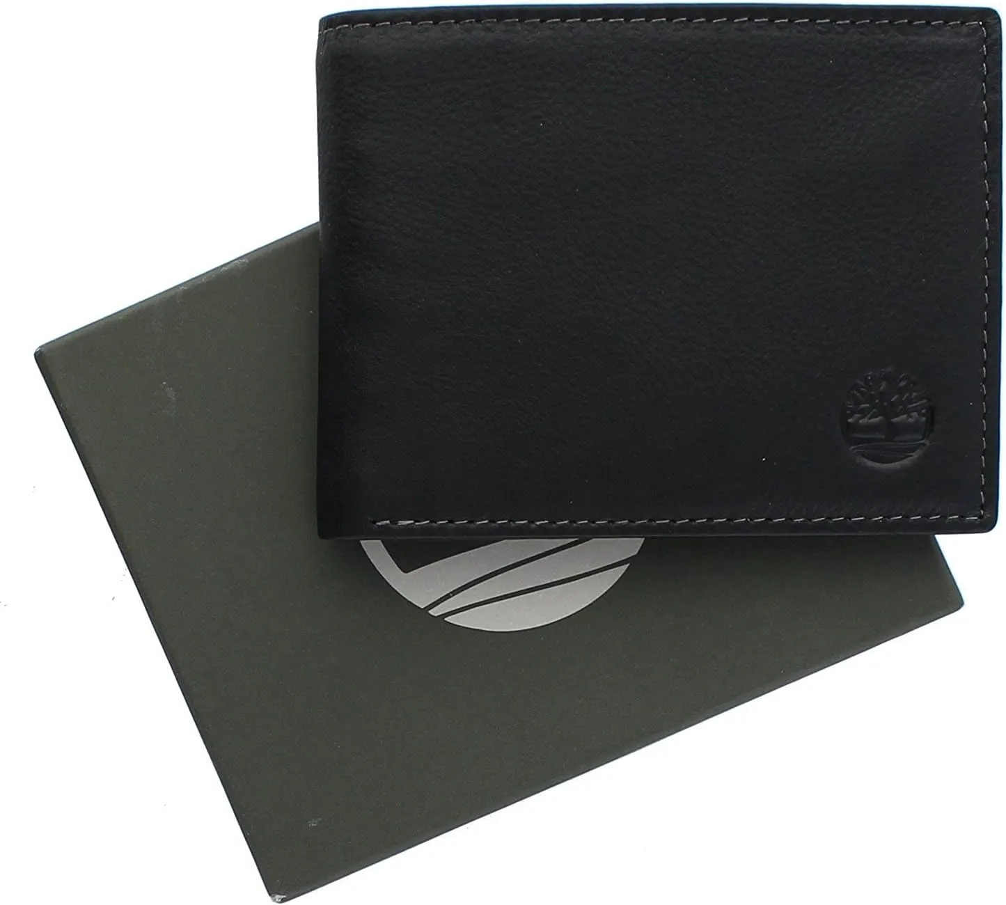 Timberland Men's Wellington Leather RFID Bifold Commuter Security Wallet