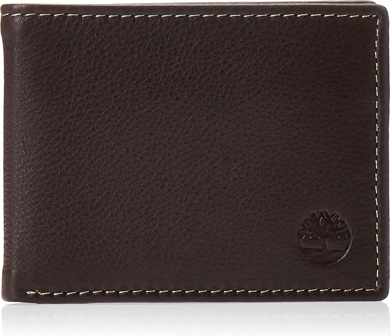 Timberland Men's Wellington Leather RFID Bifold Commuter Security Wallet