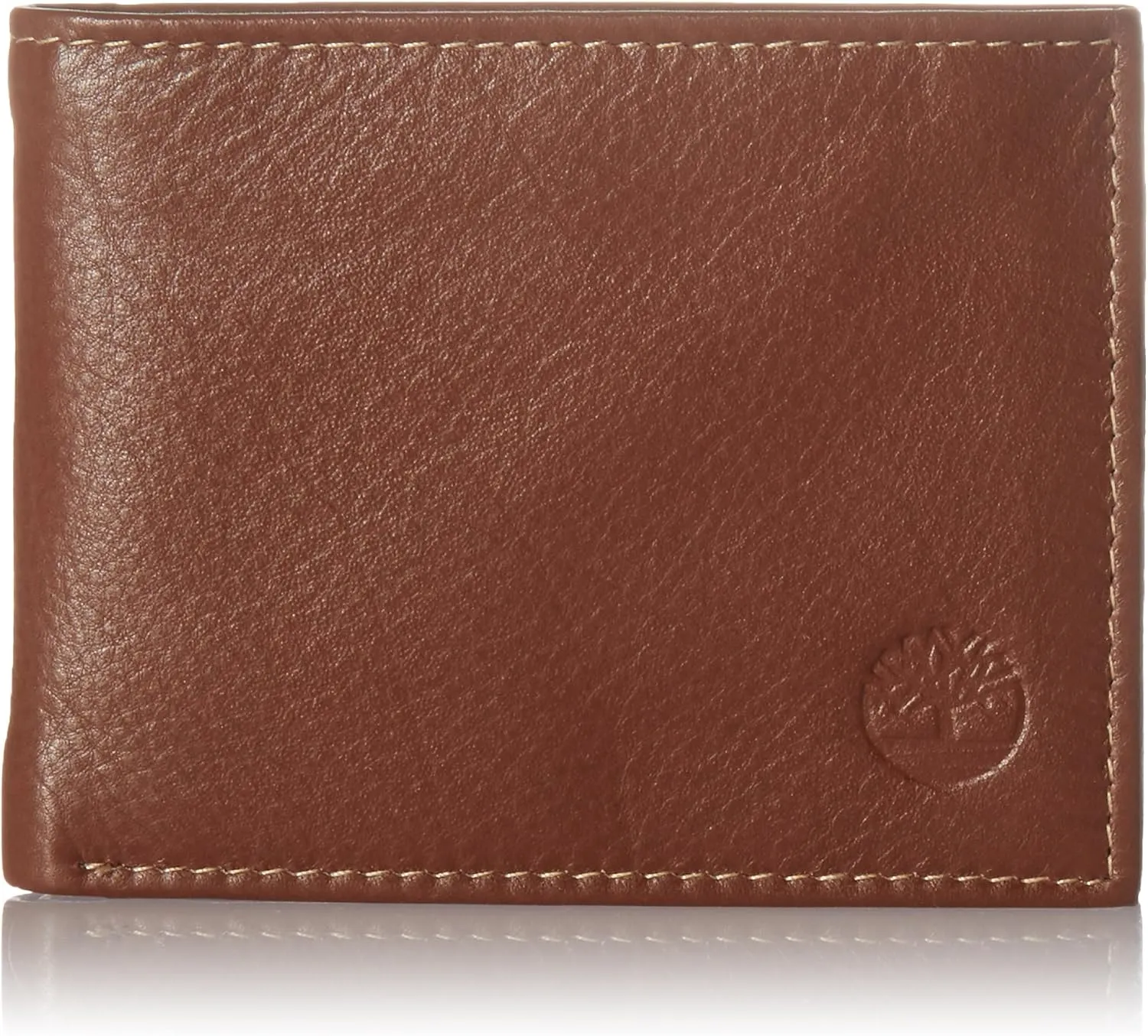 Timberland Men's Wellington Leather RFID Bifold Commuter Security Wallet