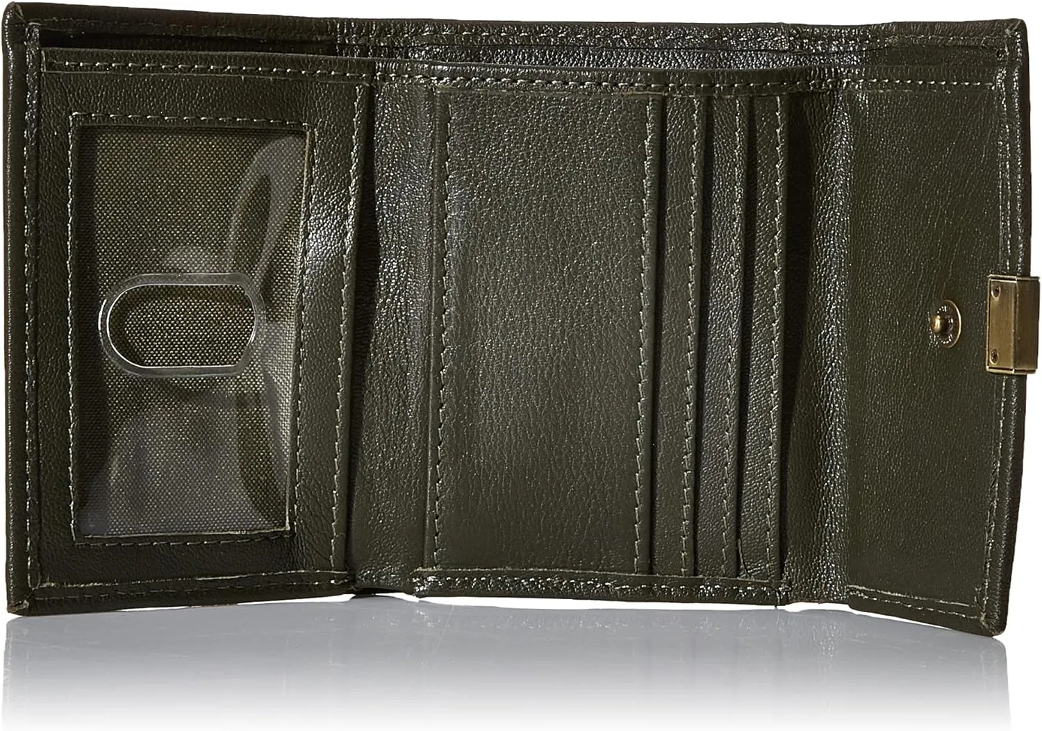 Timberland womens Leather Rfid Small Indexer Snap Wallet Billfold, Grape Leaf, One Size