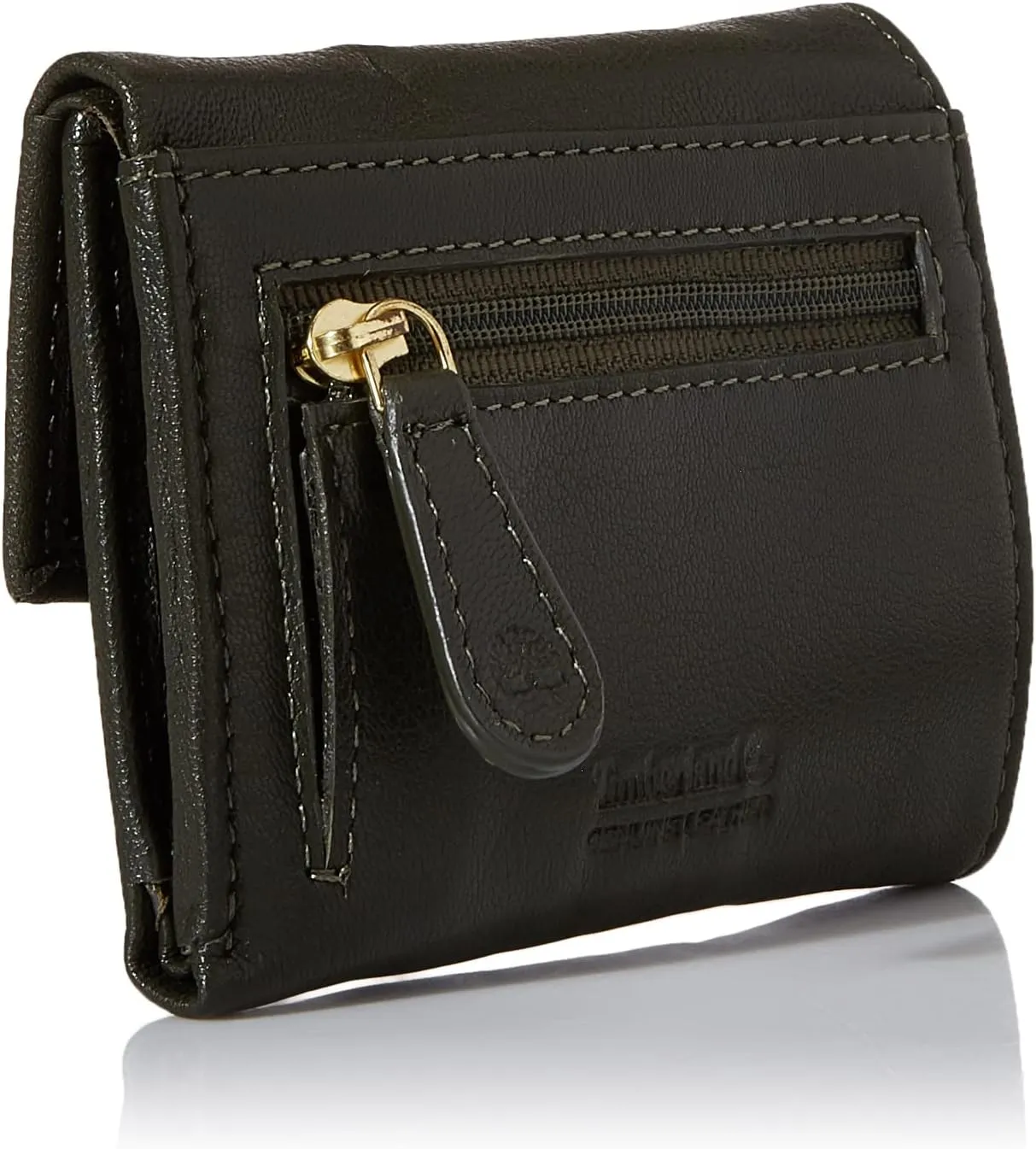 Timberland womens Leather Rfid Small Indexer Snap Wallet Billfold, Grape Leaf, One Size