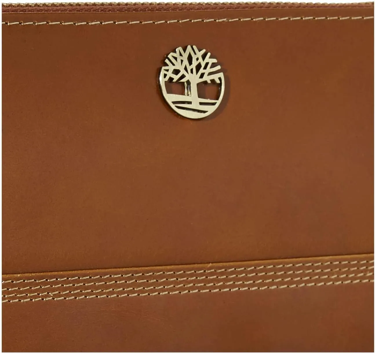 Timberland Women's Leather RFID Zip Around Wallet Clutch with Wristlet Strap