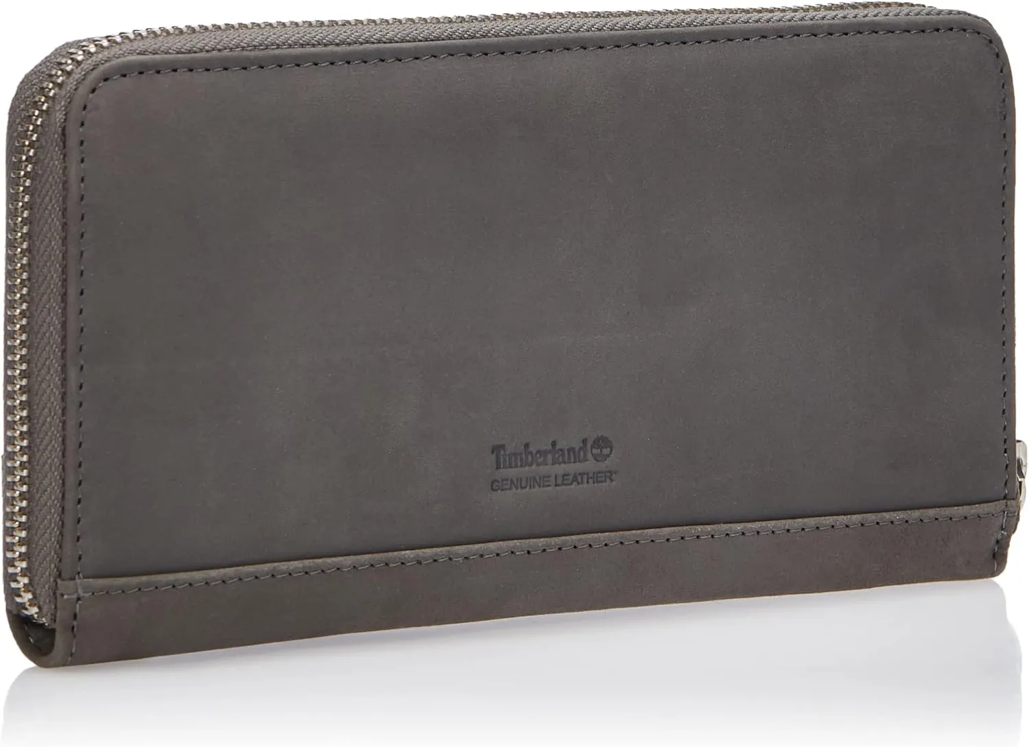 Timberland Women's Leather RFID Zip Around Wallet Clutch with Wristlet Strap