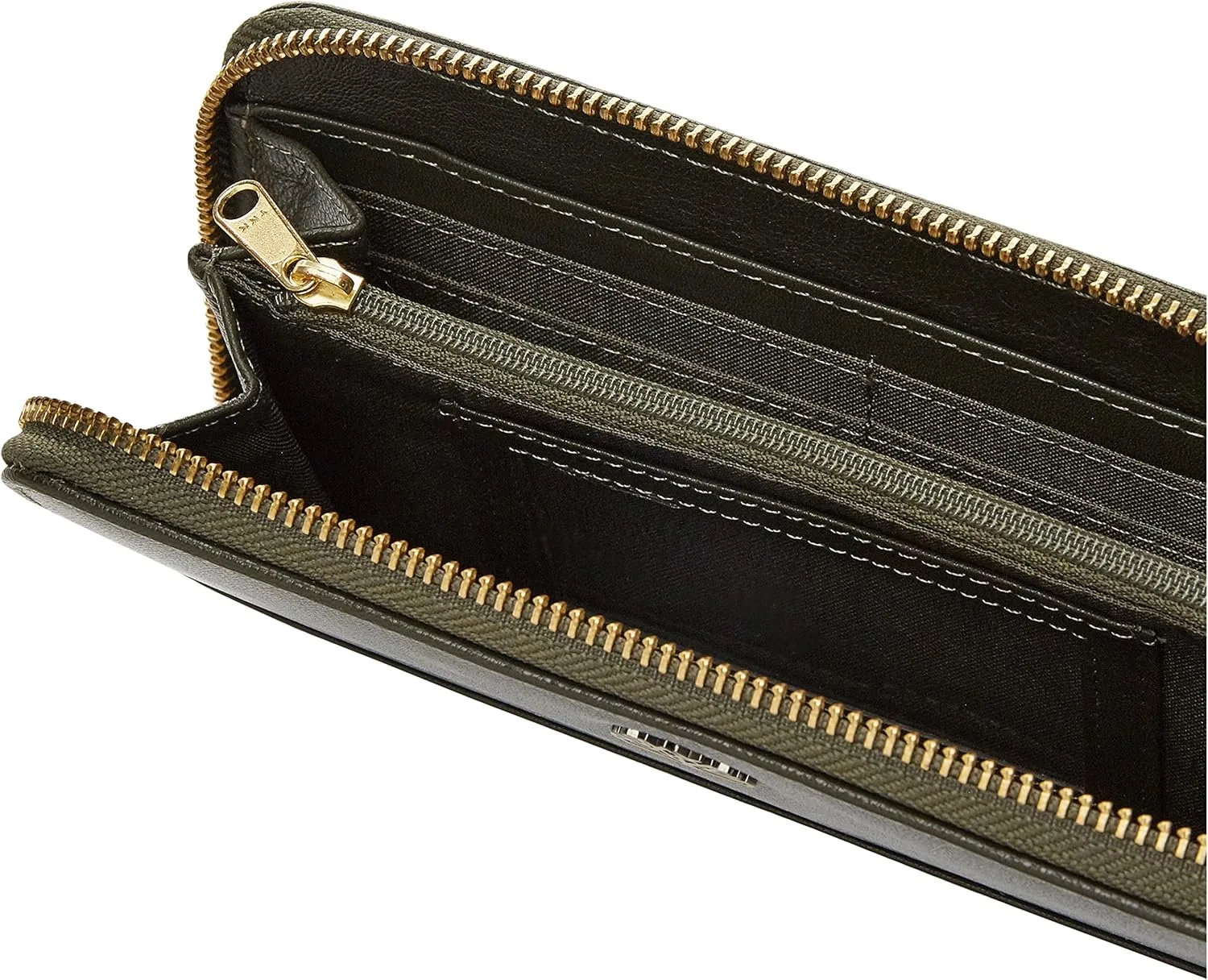 Timberland Women's Leather RFID Zip Around Wallet Clutch with Wristlet Strap