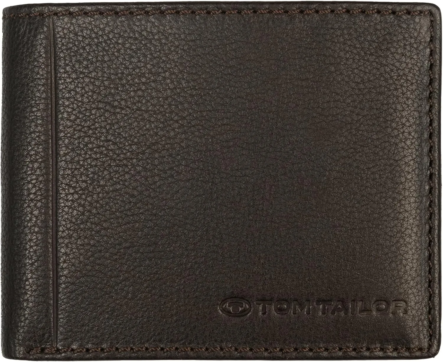 TOM TAILOR Bela Men's Wallet Small Landscape Format RFID Leather Small Brown, dunkelbraun, S