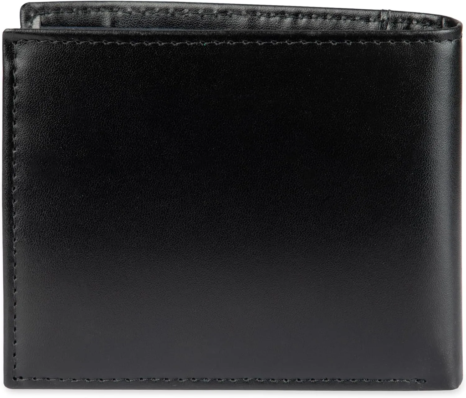 Tommy Hilfiger Men's Leather Wallet – Slim Bifold with 6 Credit Card Pockets and Removable ID Window