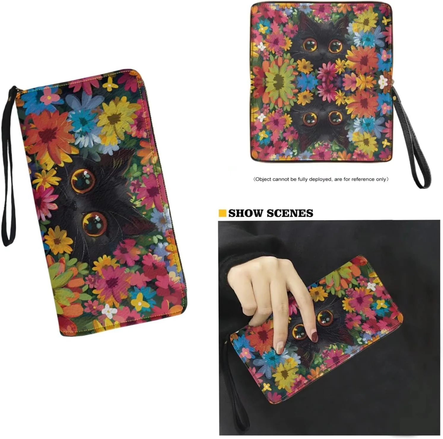 Tote Bag and Wallet Set for Women Handbags with Matching Wallets Satchel Purse 2PCS Clutch Purse for Outdoor